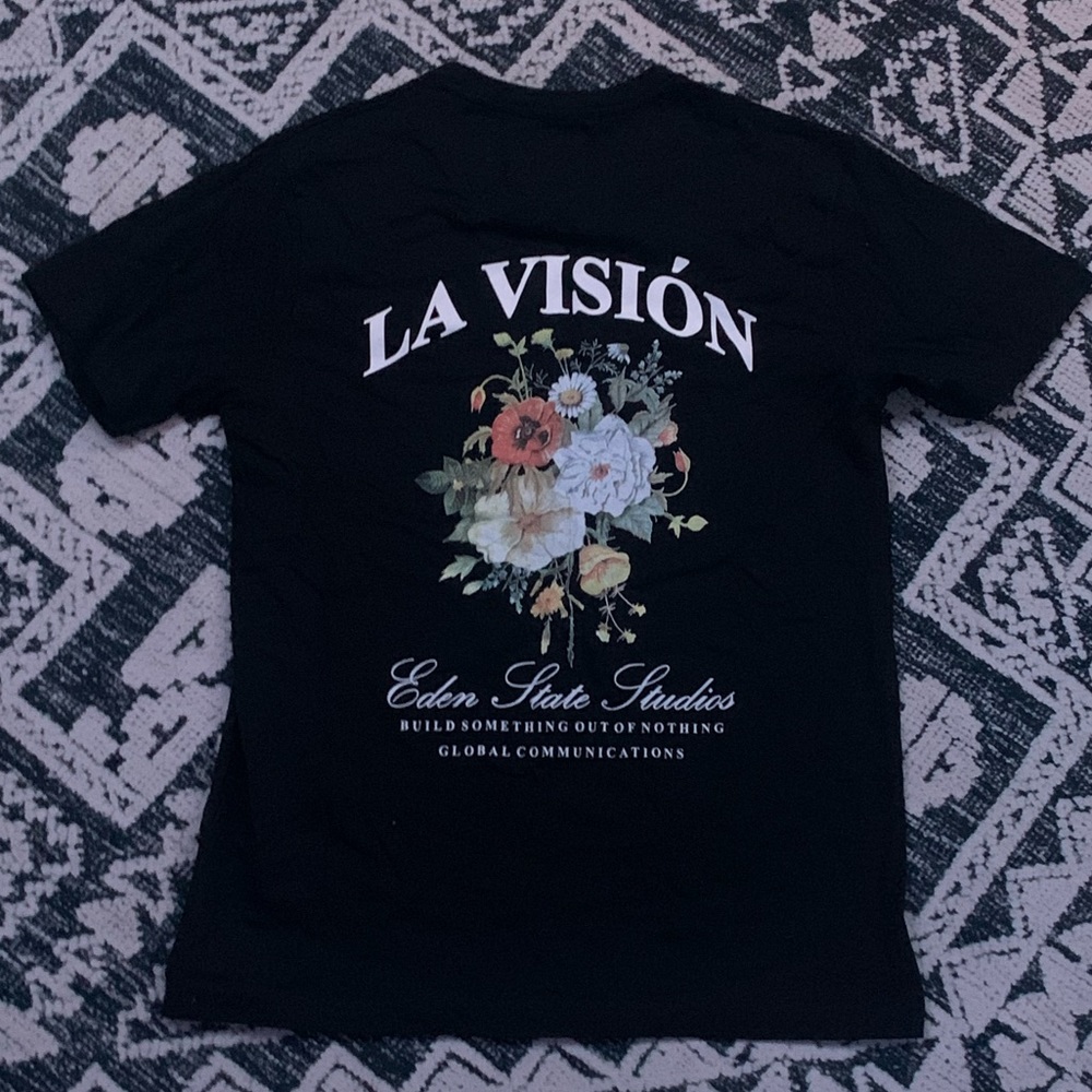 Black Graphic Tee
